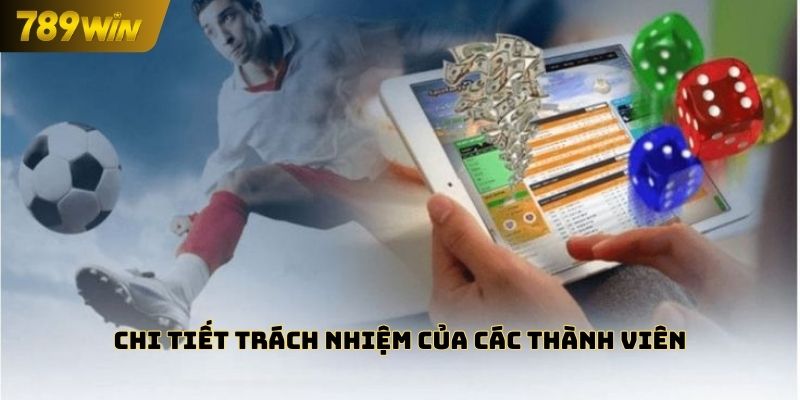 Chi tiết trách nhiệm của các thành viên trong điều kiện điều khoản 789WIN